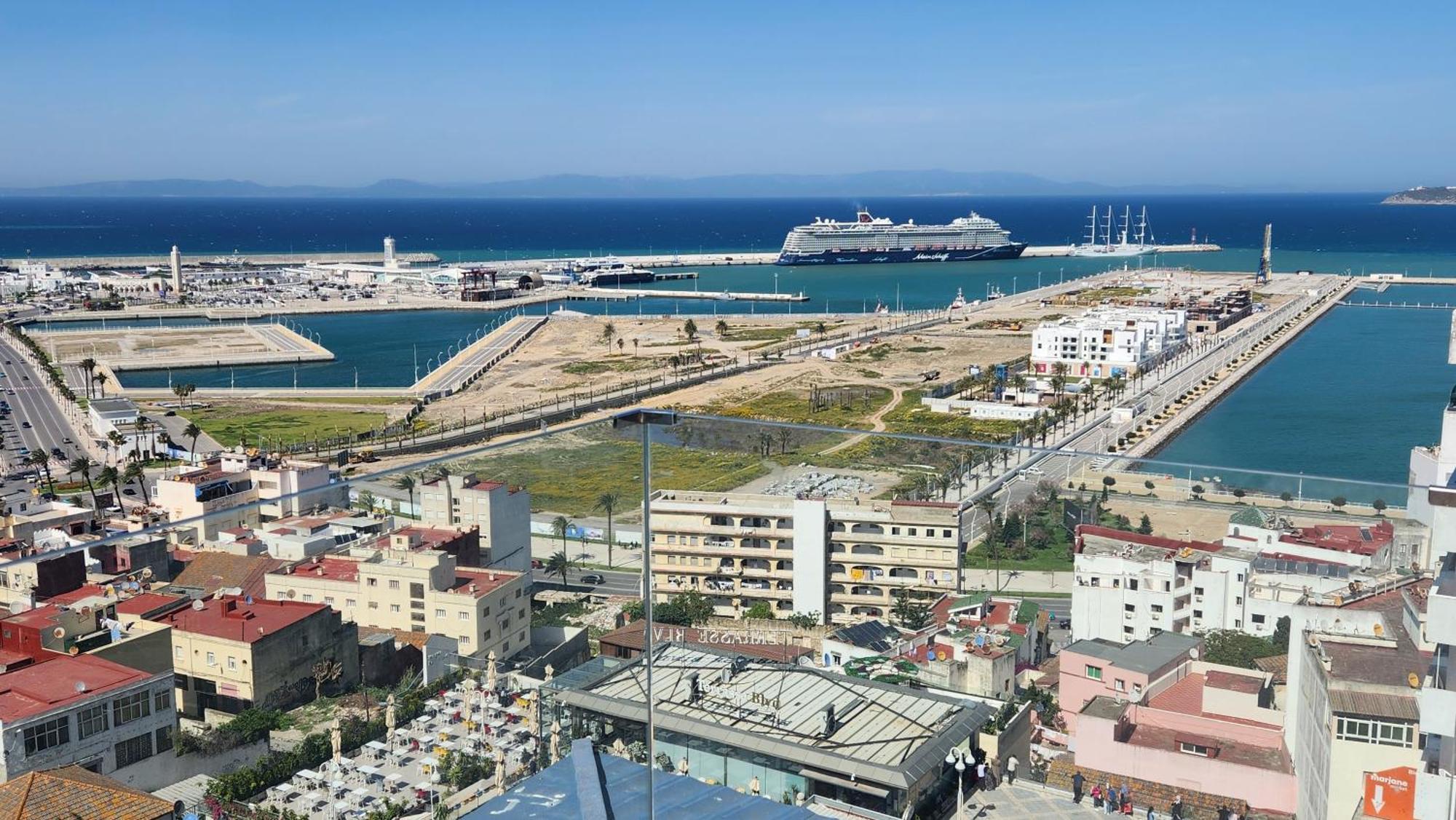 Magnifique Penthouse 160M2 Terrasse 90M2 Vue Mer แทนเจียร์ ภายนอก รูปภาพ