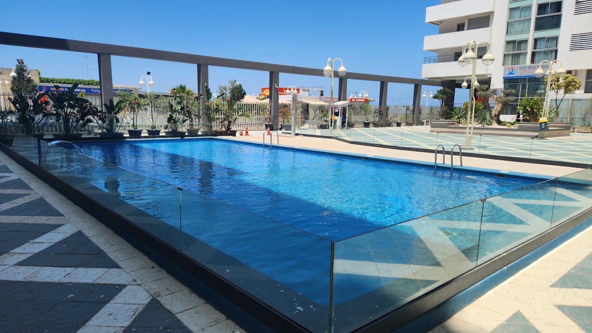 Magnifique Penthouse 160M2 Terrasse 90M2 Vue Mer แทนเจียร์ ภายนอก รูปภาพ