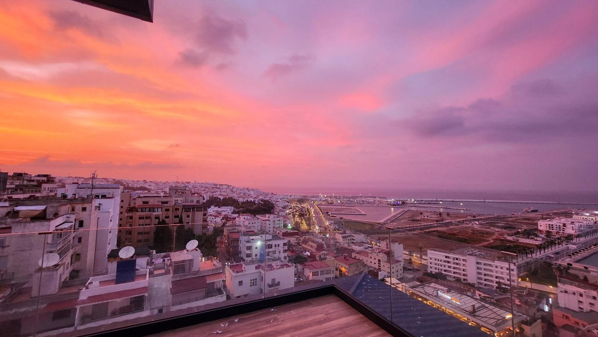 Magnifique Penthouse 160M2 Terrasse 90M2 Vue Mer แทนเจียร์ ภายนอก รูปภาพ